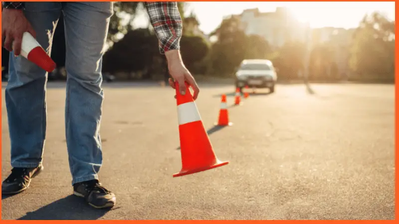 learning to drive with instructor